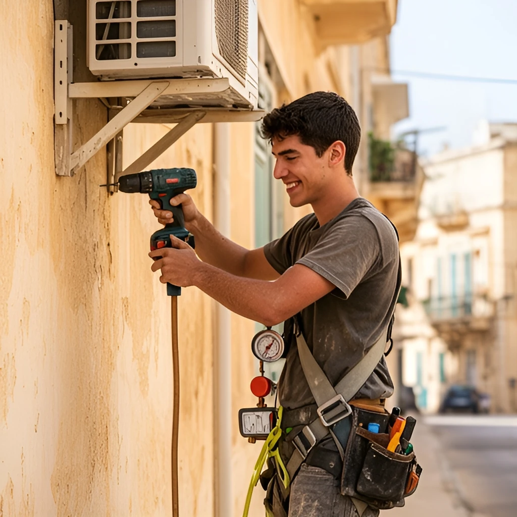 Air Conditioning Installer job in Malta (illustration)