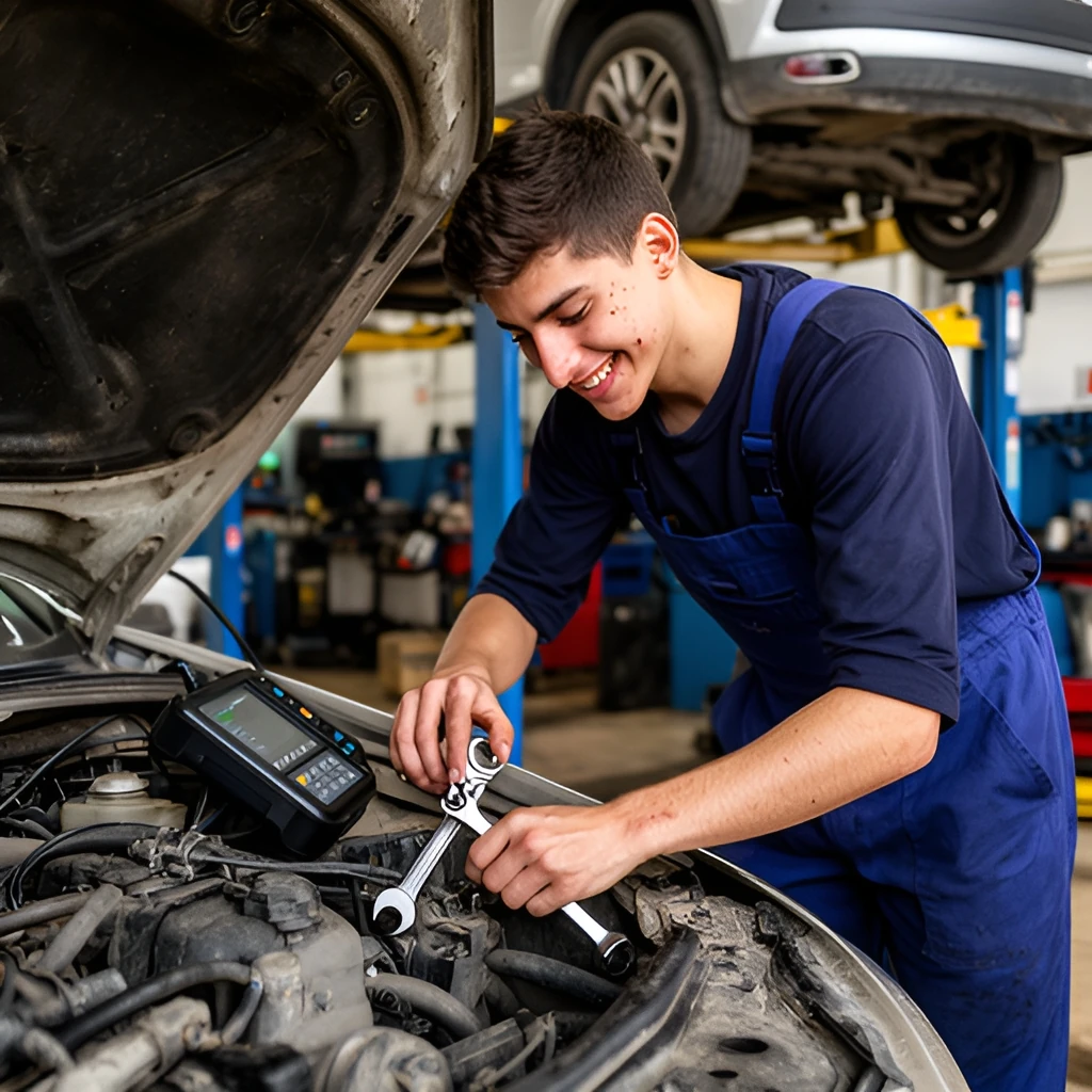 Auto Vehicle Technician job in Malta (illustration)
