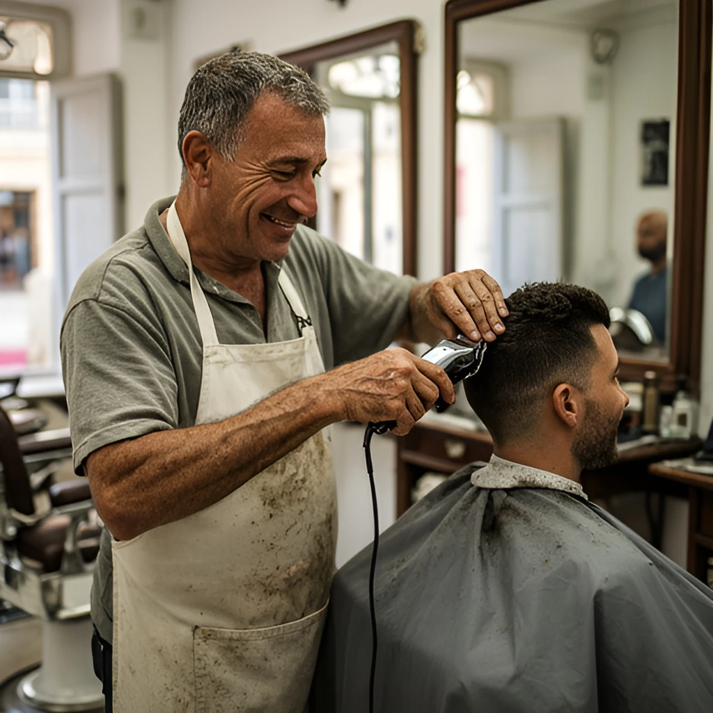 Barber job in Malta (illustration)