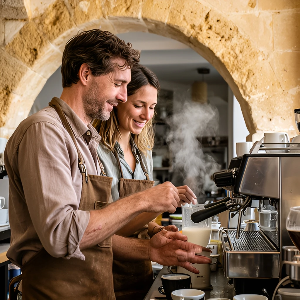 Debar -  Barista job in Mellieha, Malta (illustration)
