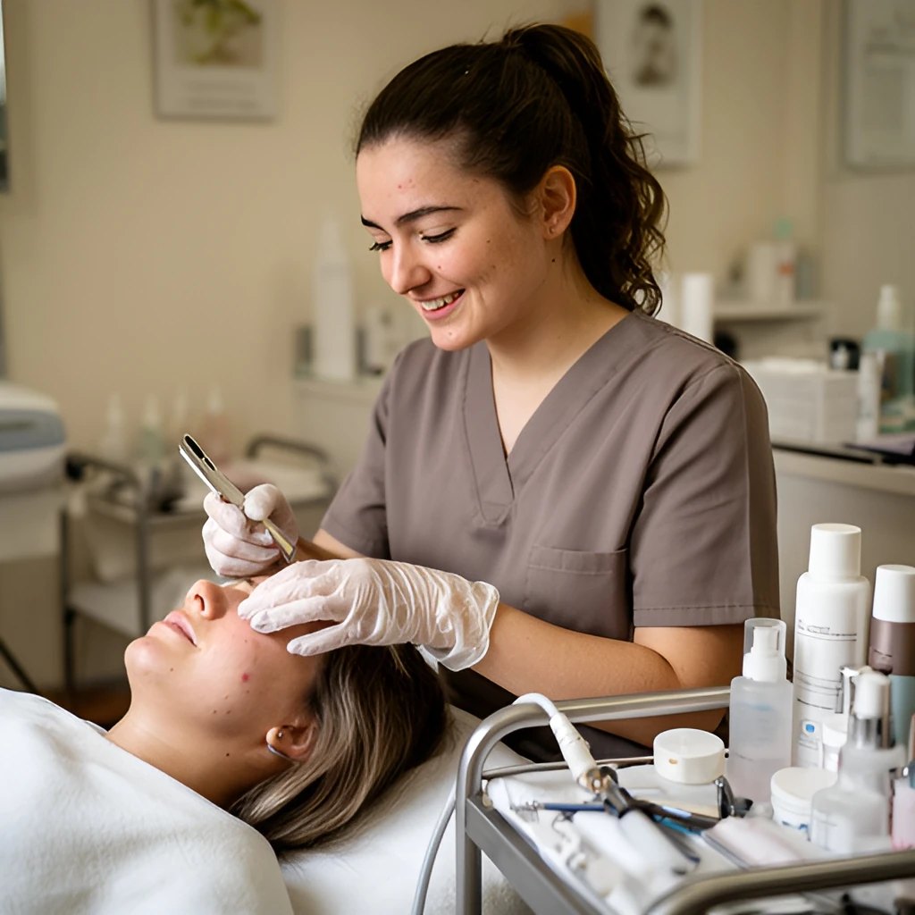 Beautician job in Malta (illustration)