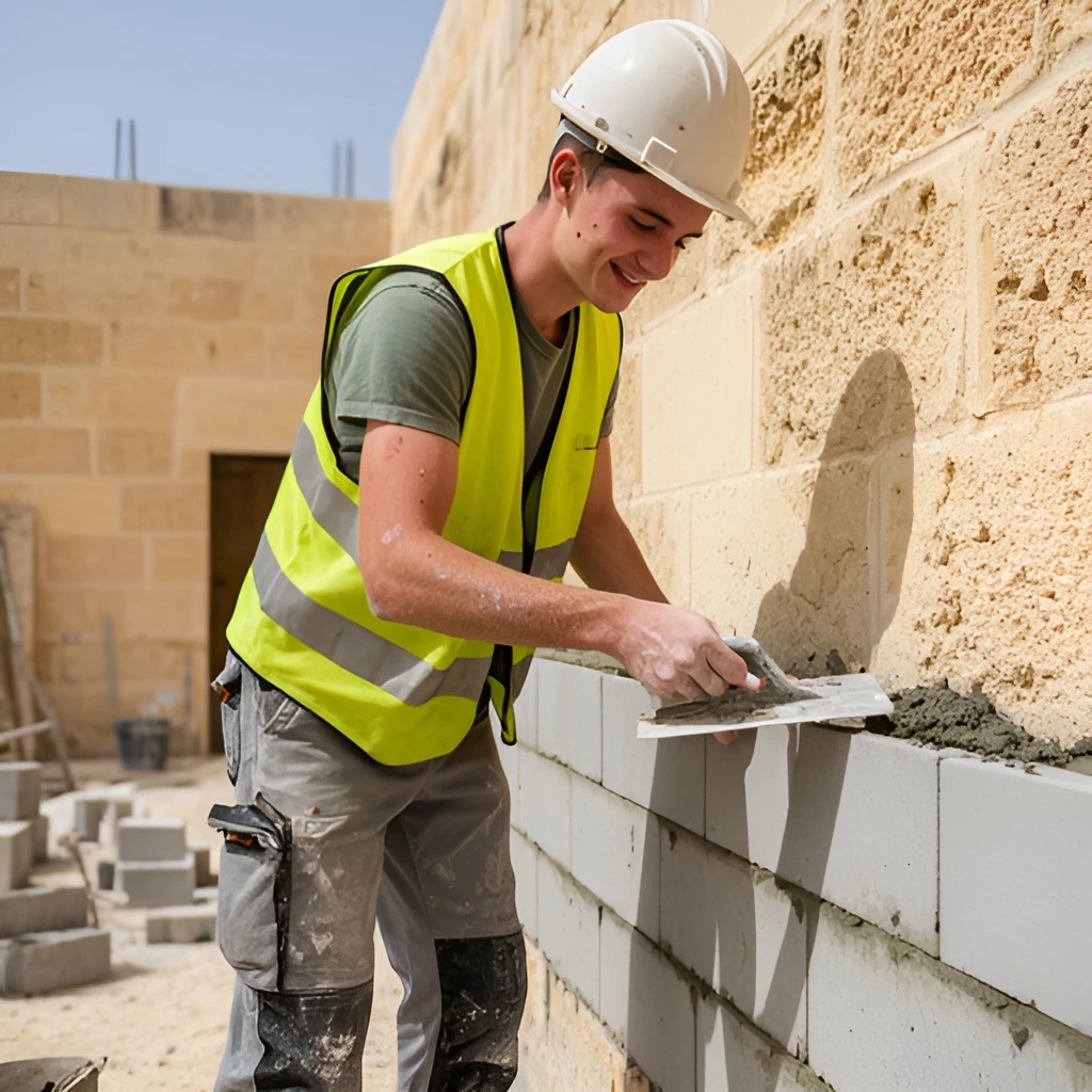 Builder job in Malta (illustration)