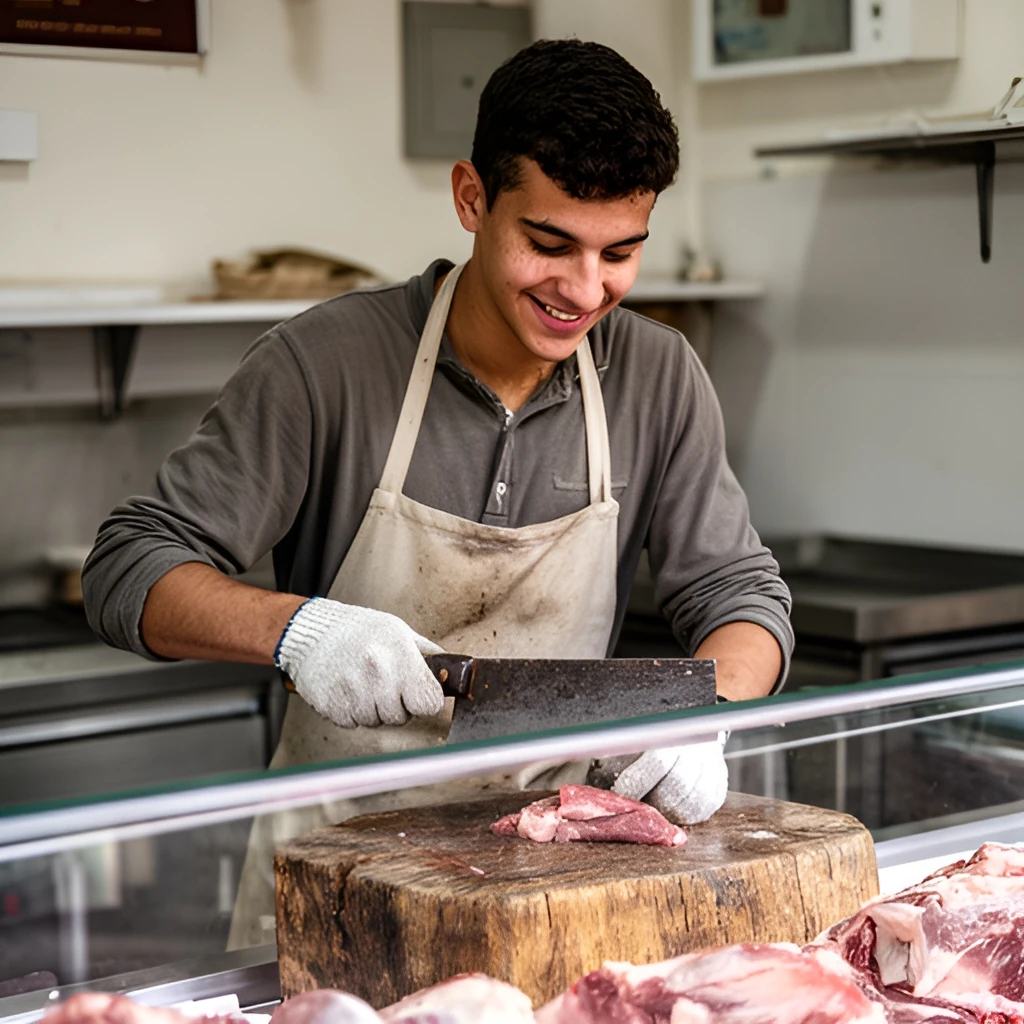 Butcher job in Malta (illustration)