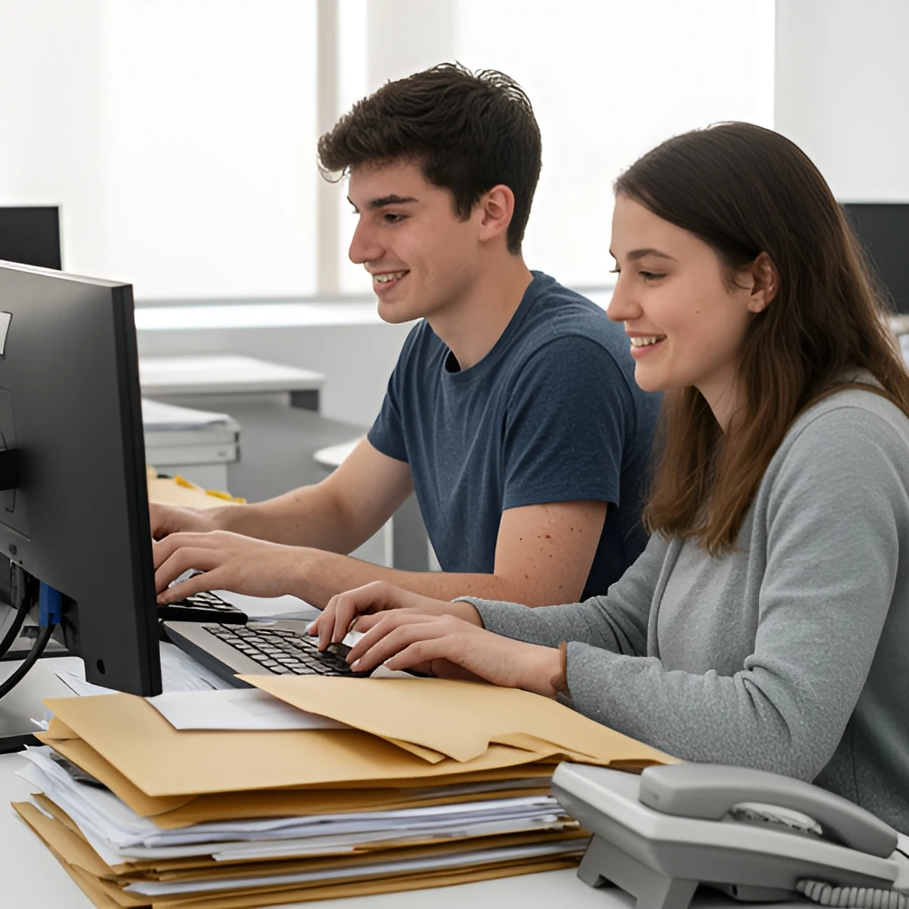 Clerical Officer job in Malta (illustration)