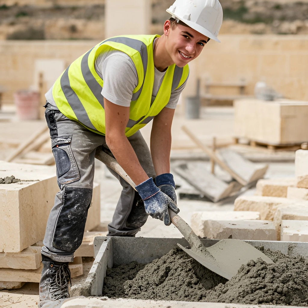 Skilled Labourer job in Malta (illustration)