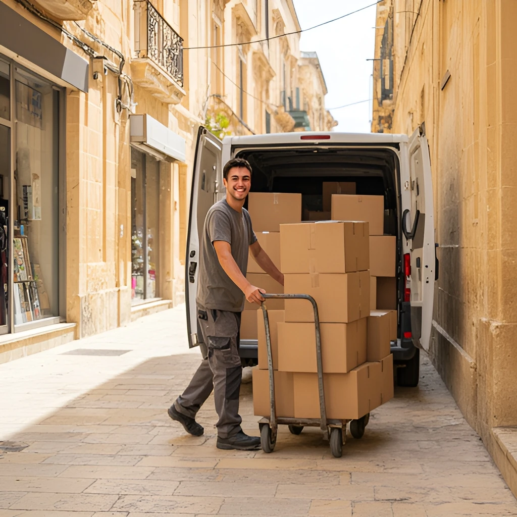 Delivery Driver job in Malta (illustration)