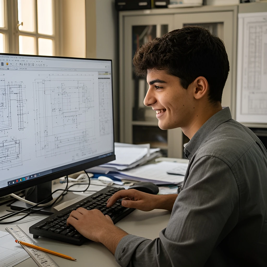 Draughtsperson job in Malta (illustration)
