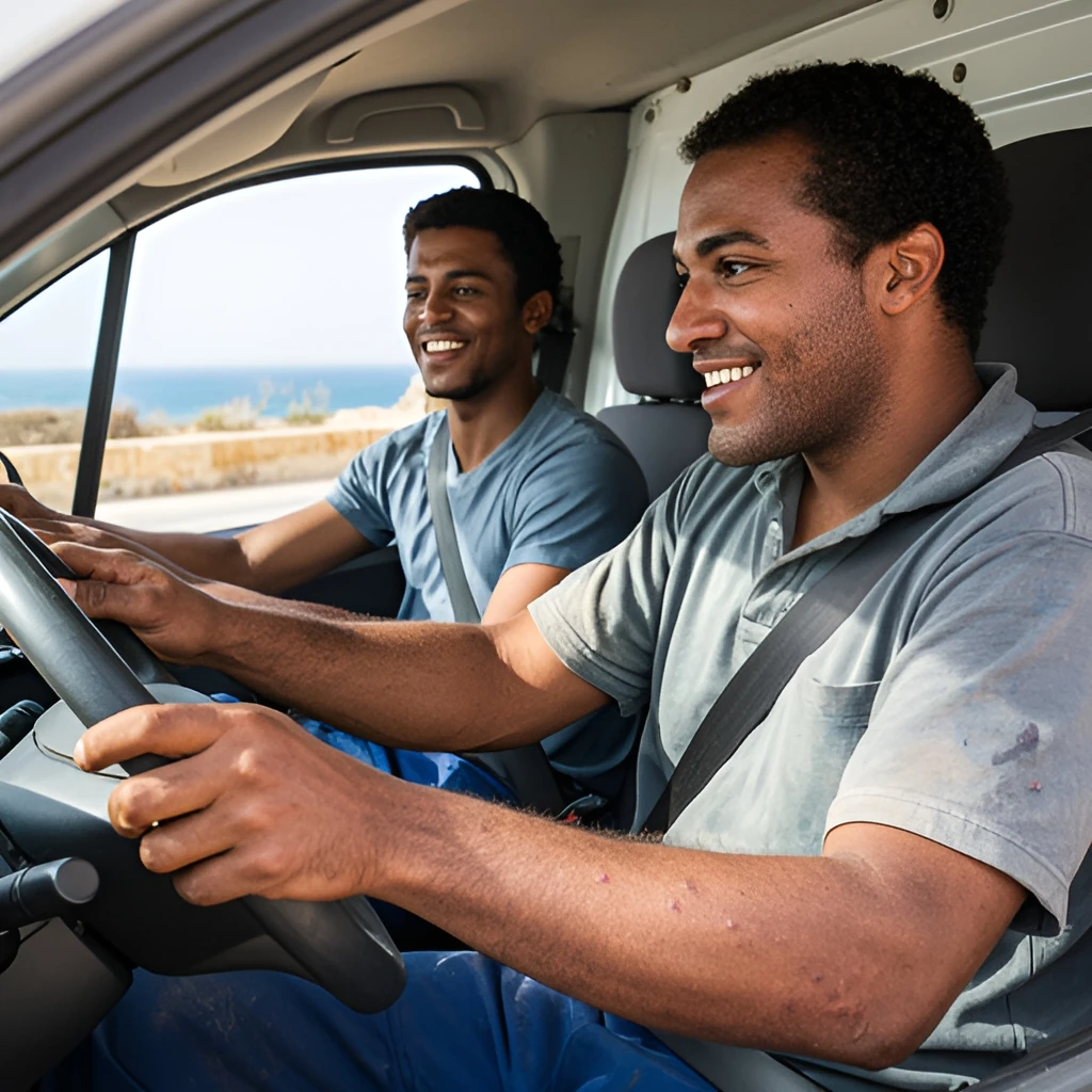 Driver job in Malta (illustration)