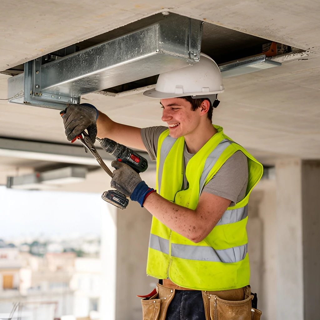 Ducting Installer job in Malta (illustration)