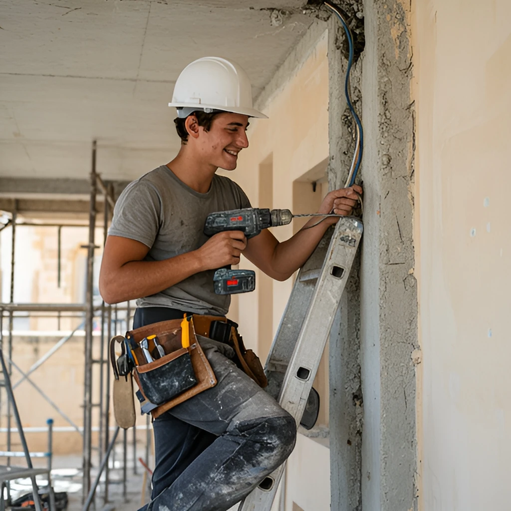 Elv Installer job in Malta (illustration)