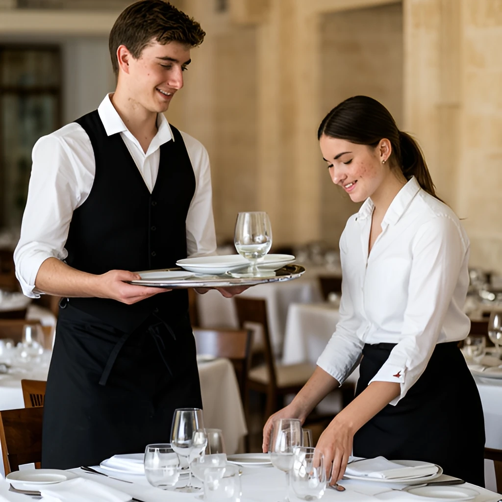 Food and Beverage Attendants (Waiters/Waitresses) job in Ħal Qormi, Malta (illustration)