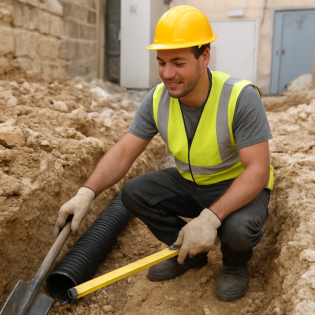 Ground Worker job in Santa Venera, Malta (illustration)