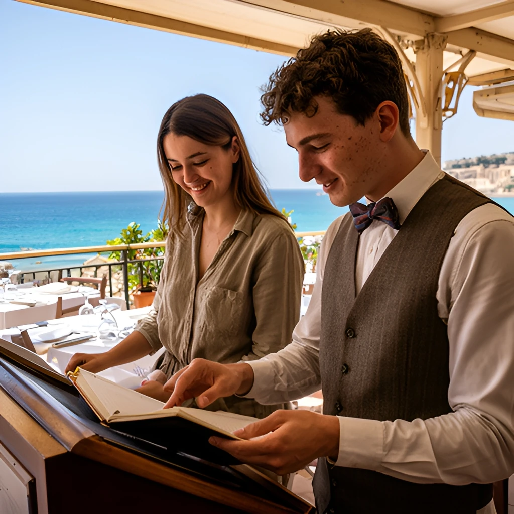 Head Waiter job in St Paul's Bay, Malta (illustration)