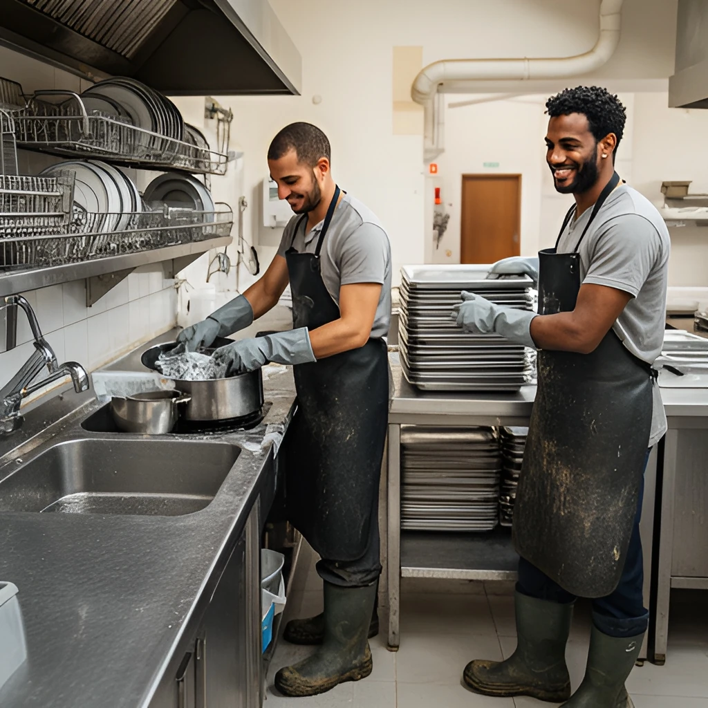 Kitchen Porter job in Malta (illustration)
