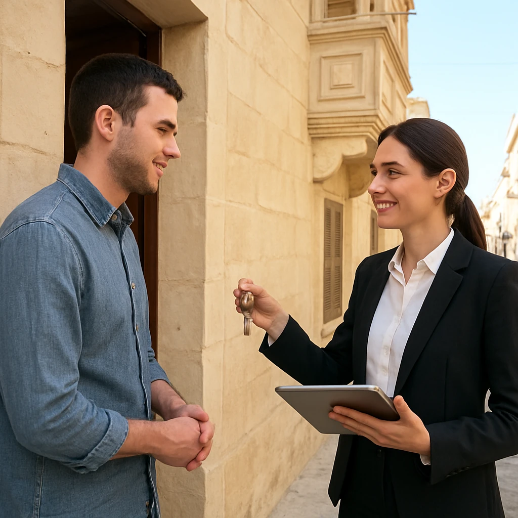 Lettings Agent job in Malta (illustration)