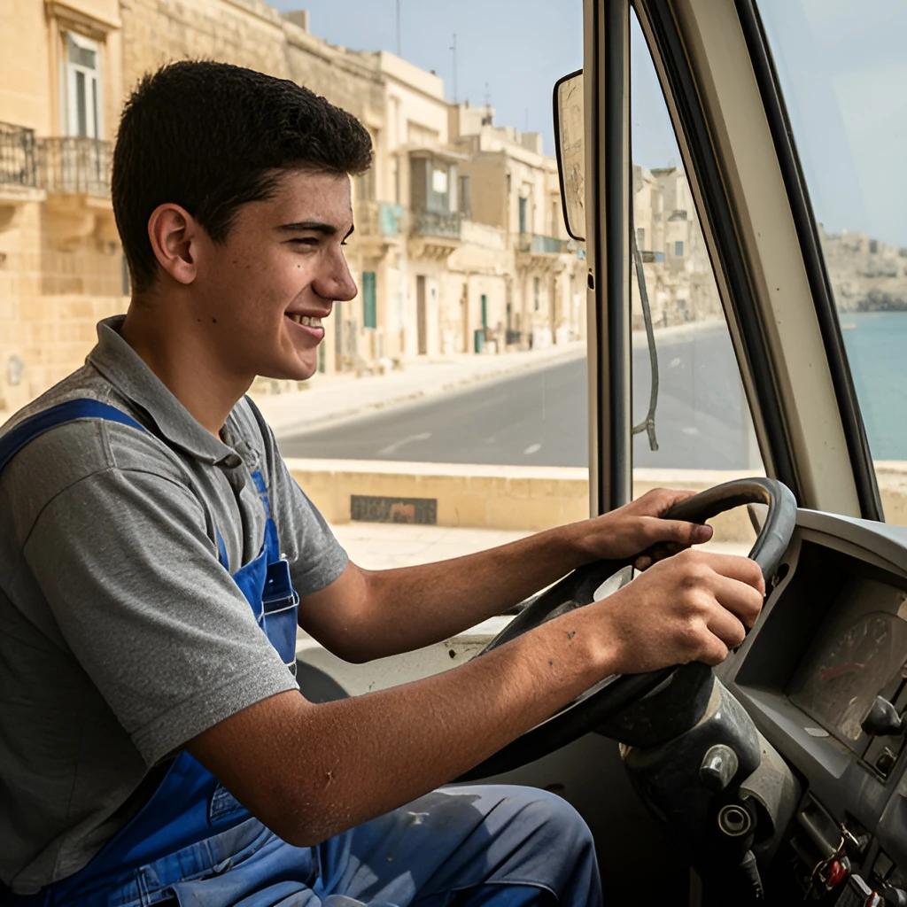 Malta Fleet - Minibus Driver job in Malta (illustration)