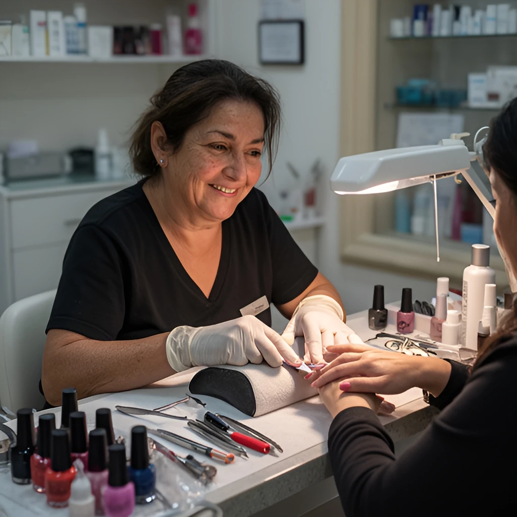 Nail Technician job in Malta (illustration)