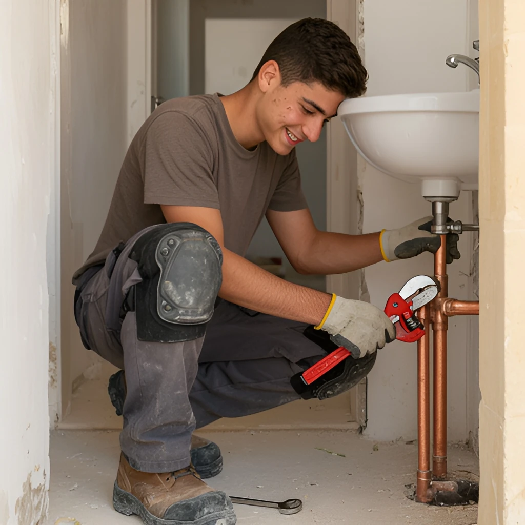 Plumber job in Malta (illustration)