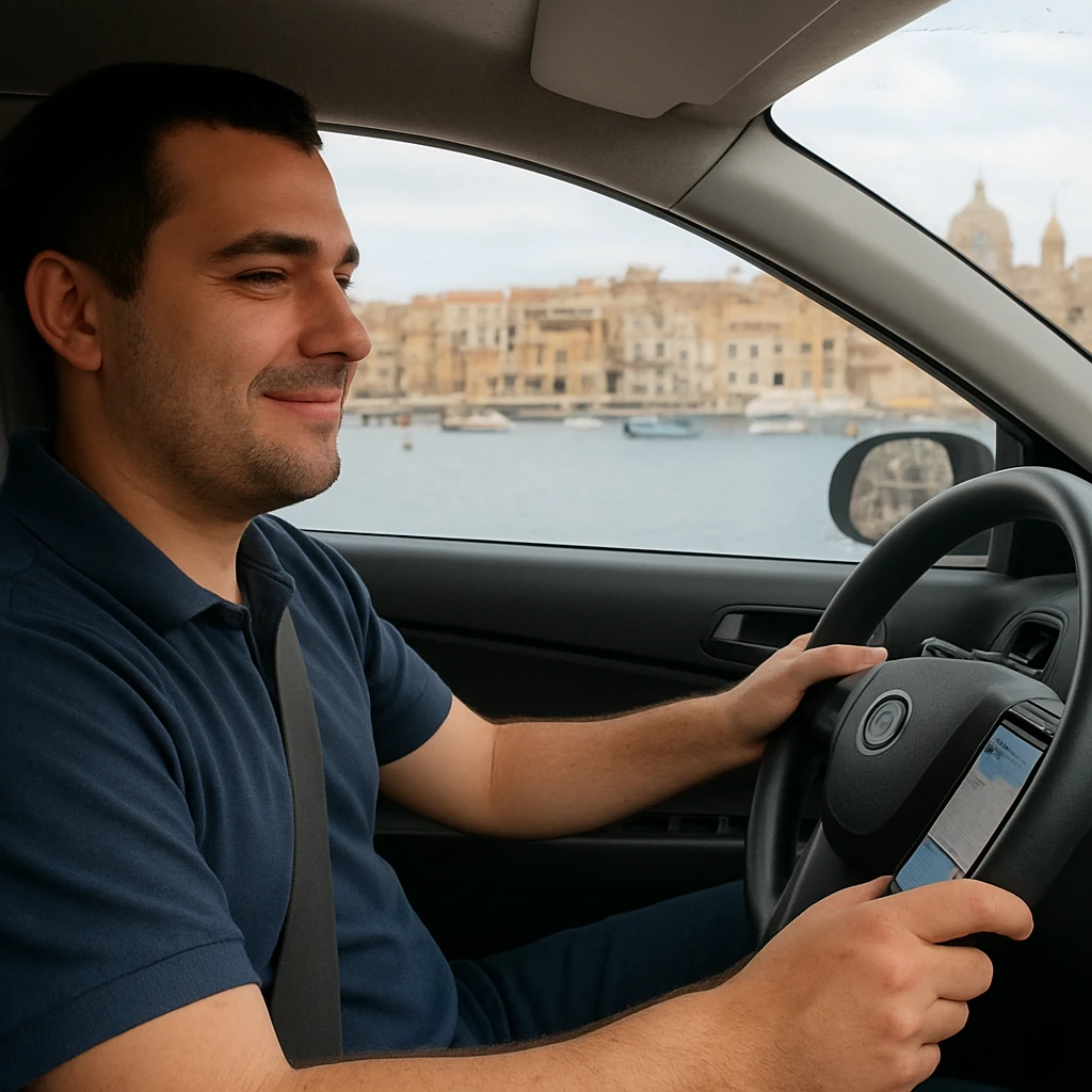 Malta Fleet Driver - Part Time job in Malta (illustration)