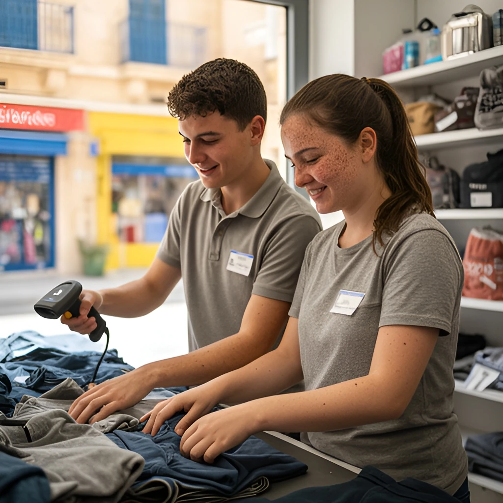 Shop Attendant job in Malta (illustration)