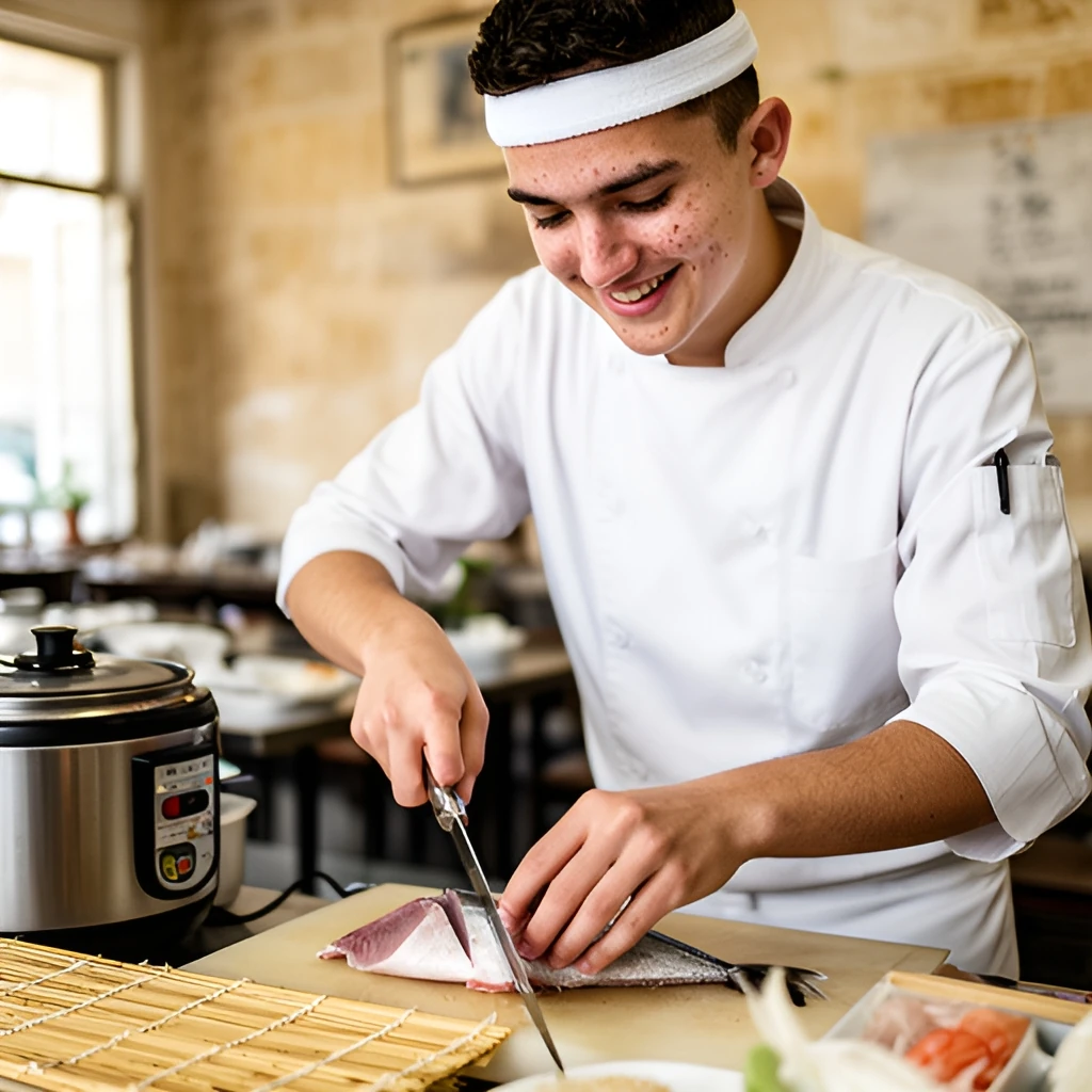 Sushi Chef & Cook job in Malta (illustration)