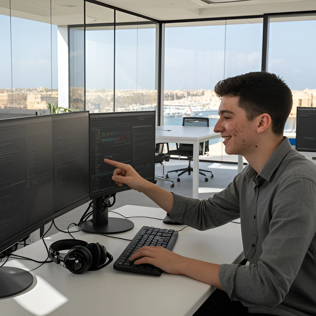 System Administrator job in Malta (illustration)