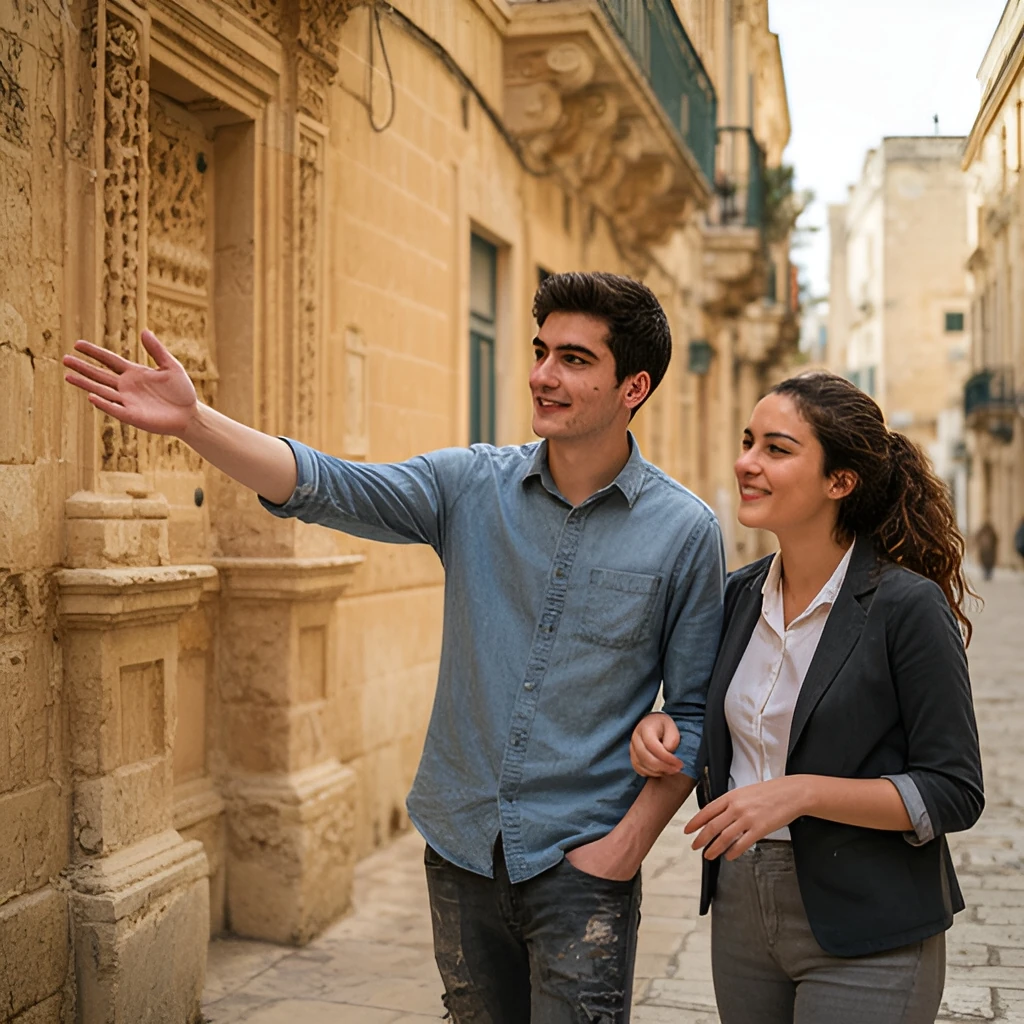 Tourist Guide job in Malta (illustration)