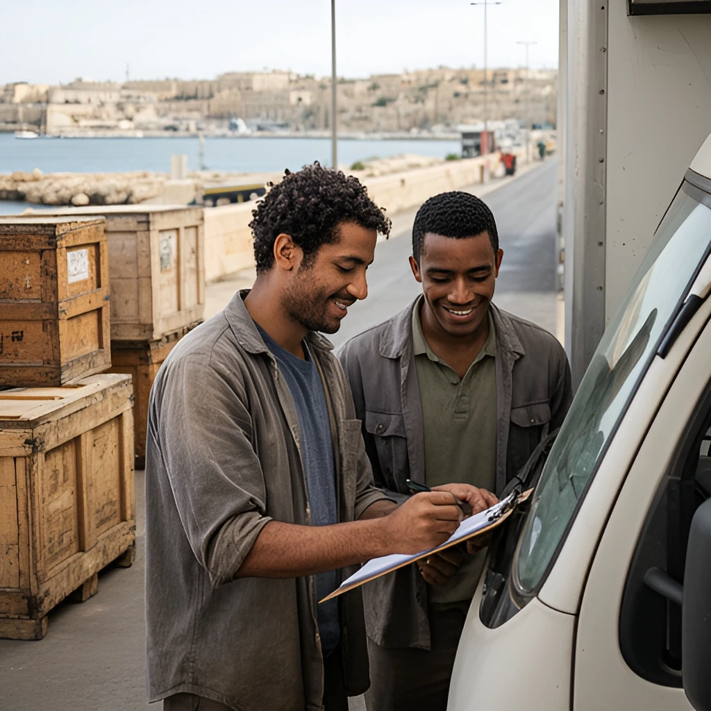 Truck Driver job in Malta (illustration)