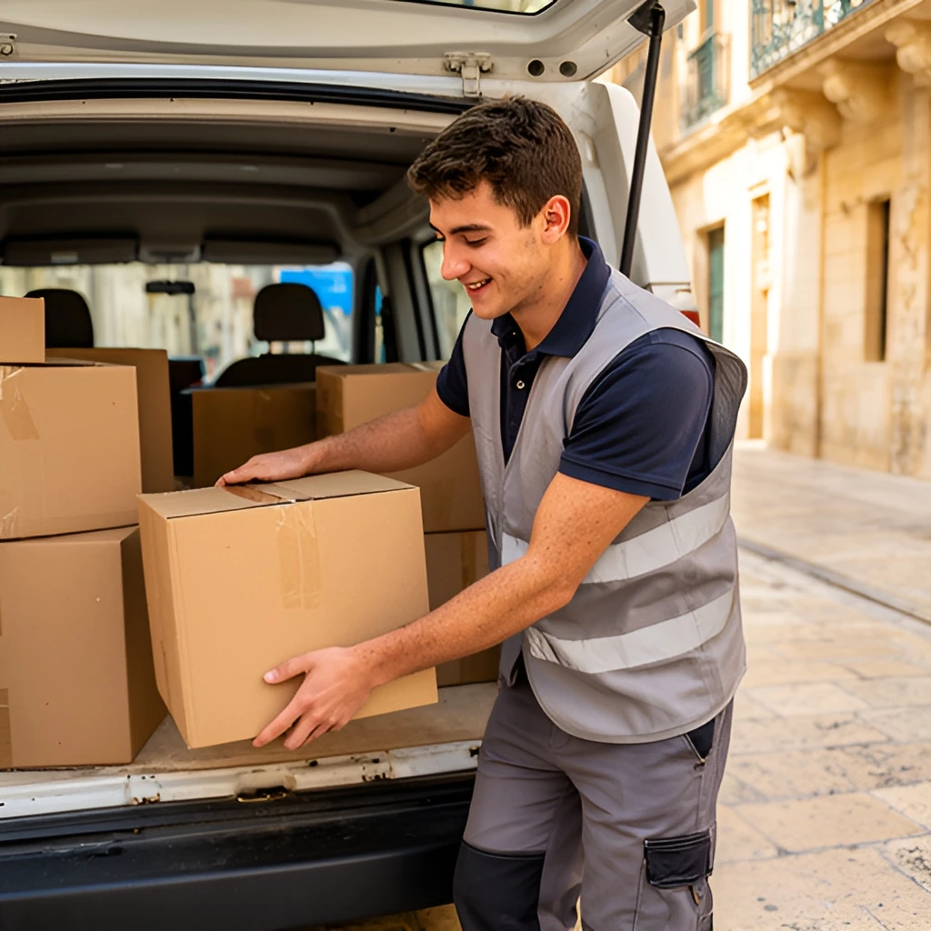Van Driver job in Malta (illustration)