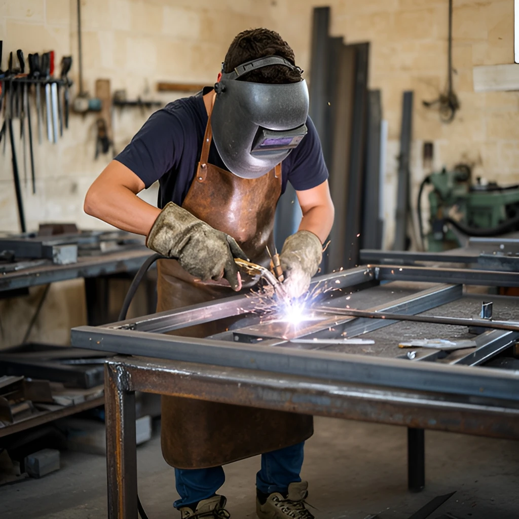 Steel Welder & Cutter job in Malta (illustration)