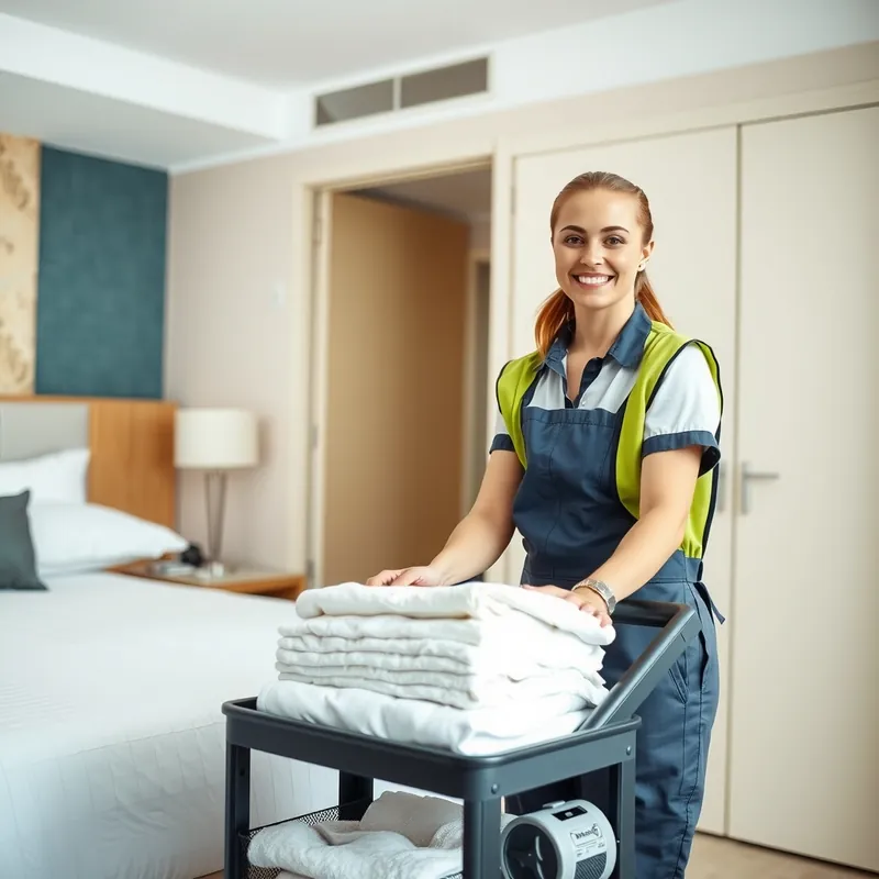 Cleaner / Room Attendant job in Malta (illustration)