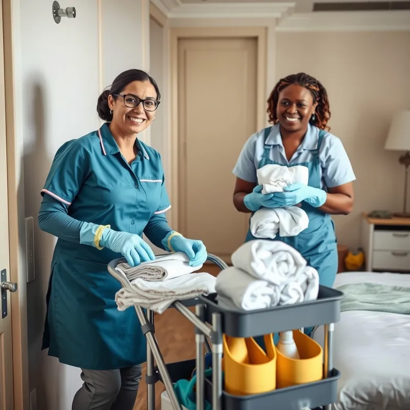 Cleaner / Room Attendant job in Malta (illustration)
