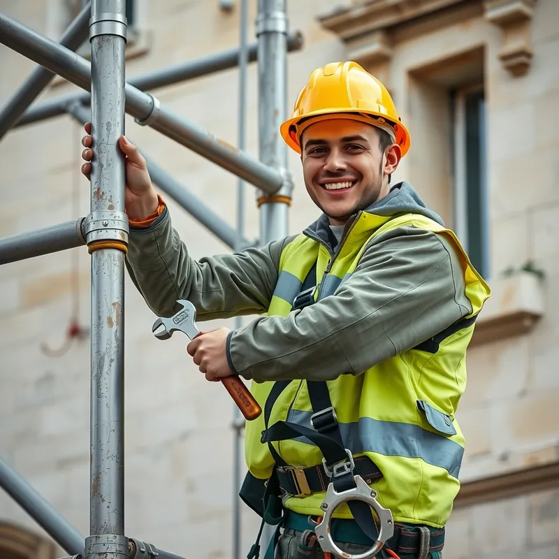 Scaffolder job in Malta (illustration)