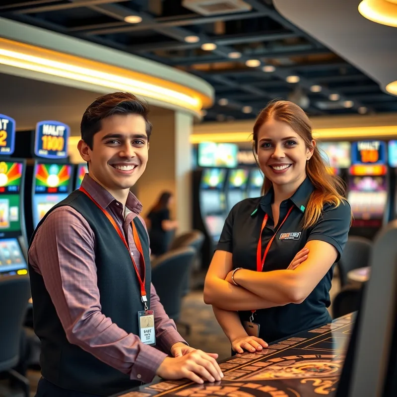 Receptionist / Slot Attendant job in Malta (illustration)