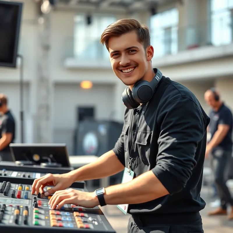 Sound Technician (live Events) job in Malta (illustration)
