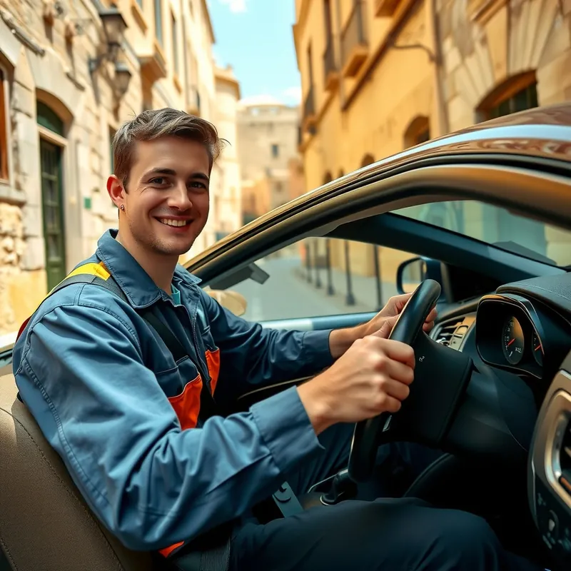 Cab Driver job in Malta (illustration)