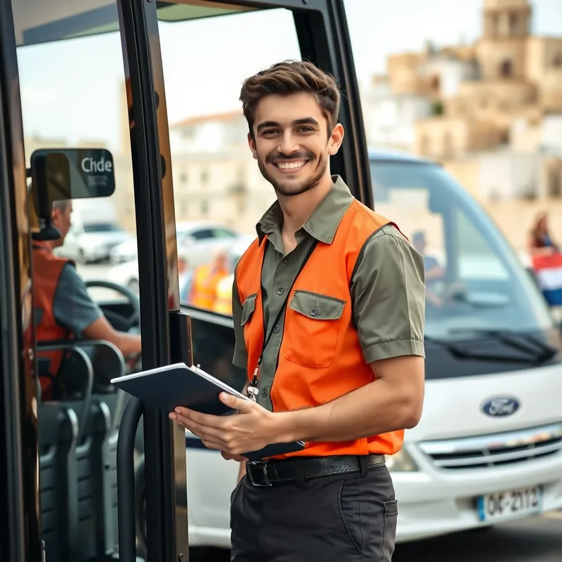 Tour Driver job in Malta (illustration)