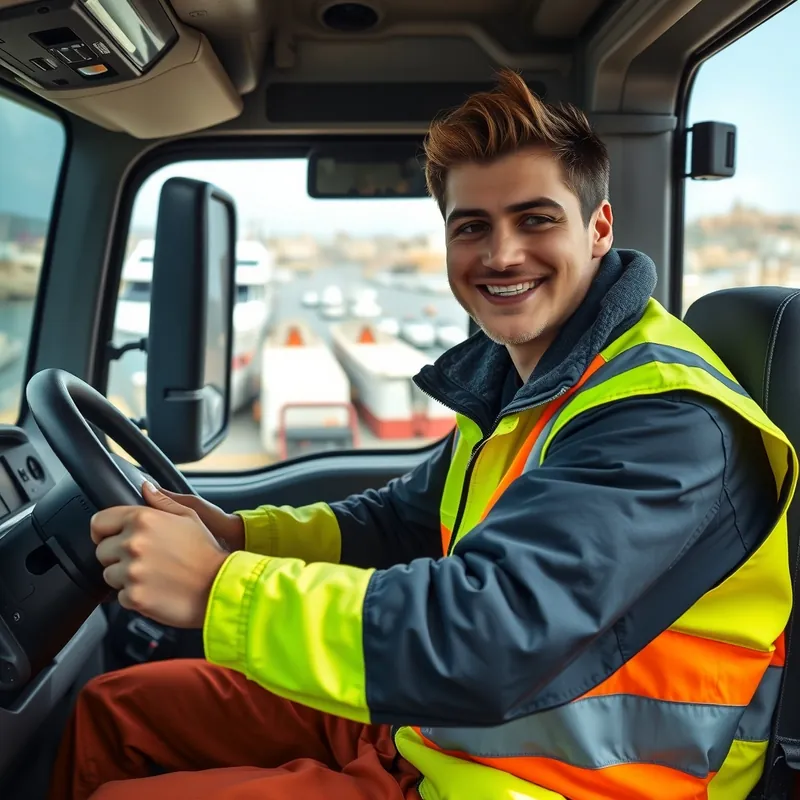 Truck Driver job in Malta (illustration)