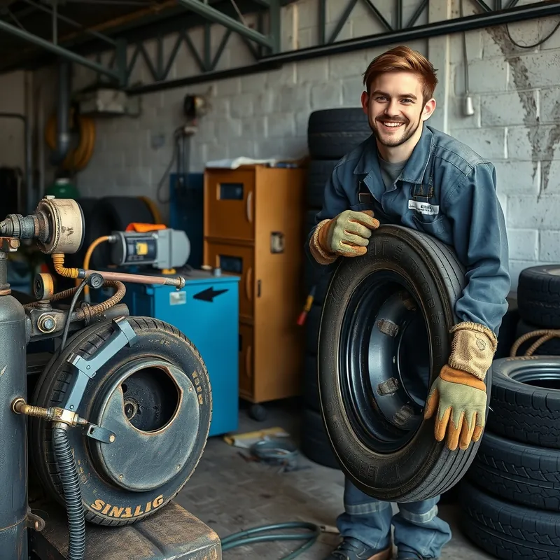 Tyre Vulcanizer job in Malta (illustration)