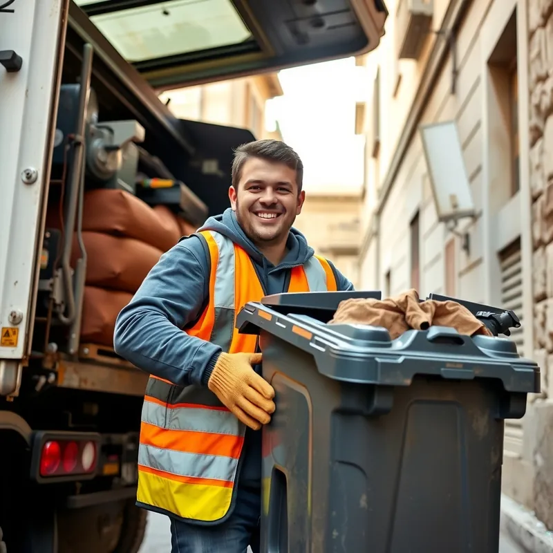 Waste Collector job in Malta (illustration)