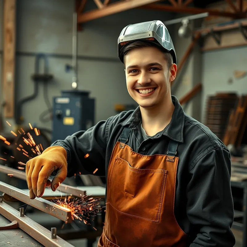 Welder job in Malta (illustration)