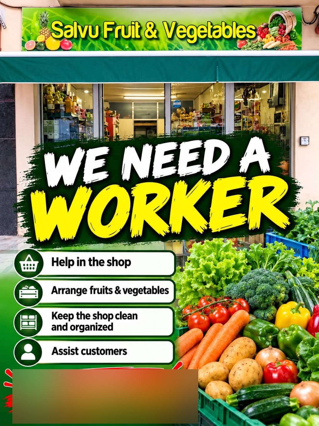 Shop Assistant job in Malta