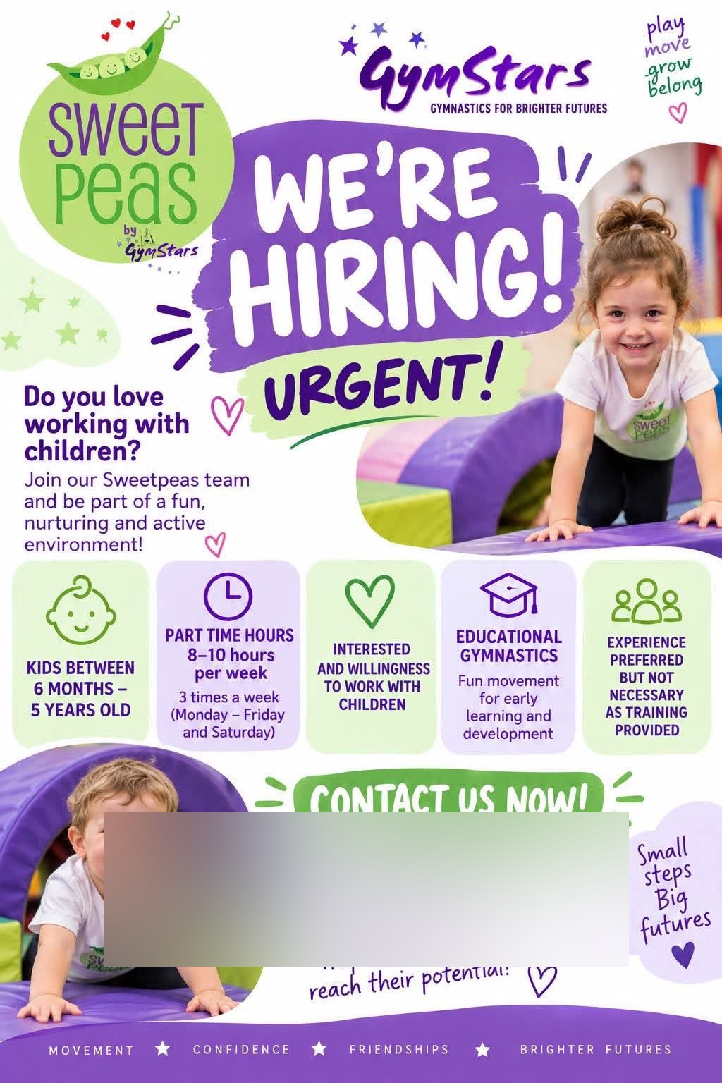 Early Learning Gymnastics Instructor job in Malta
