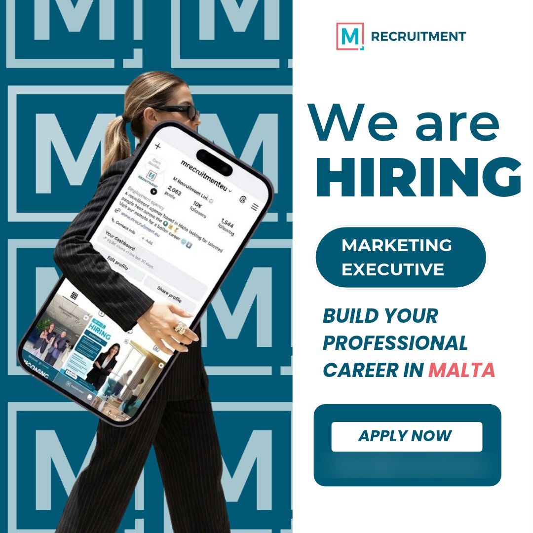 Marketing Executive job in Malta