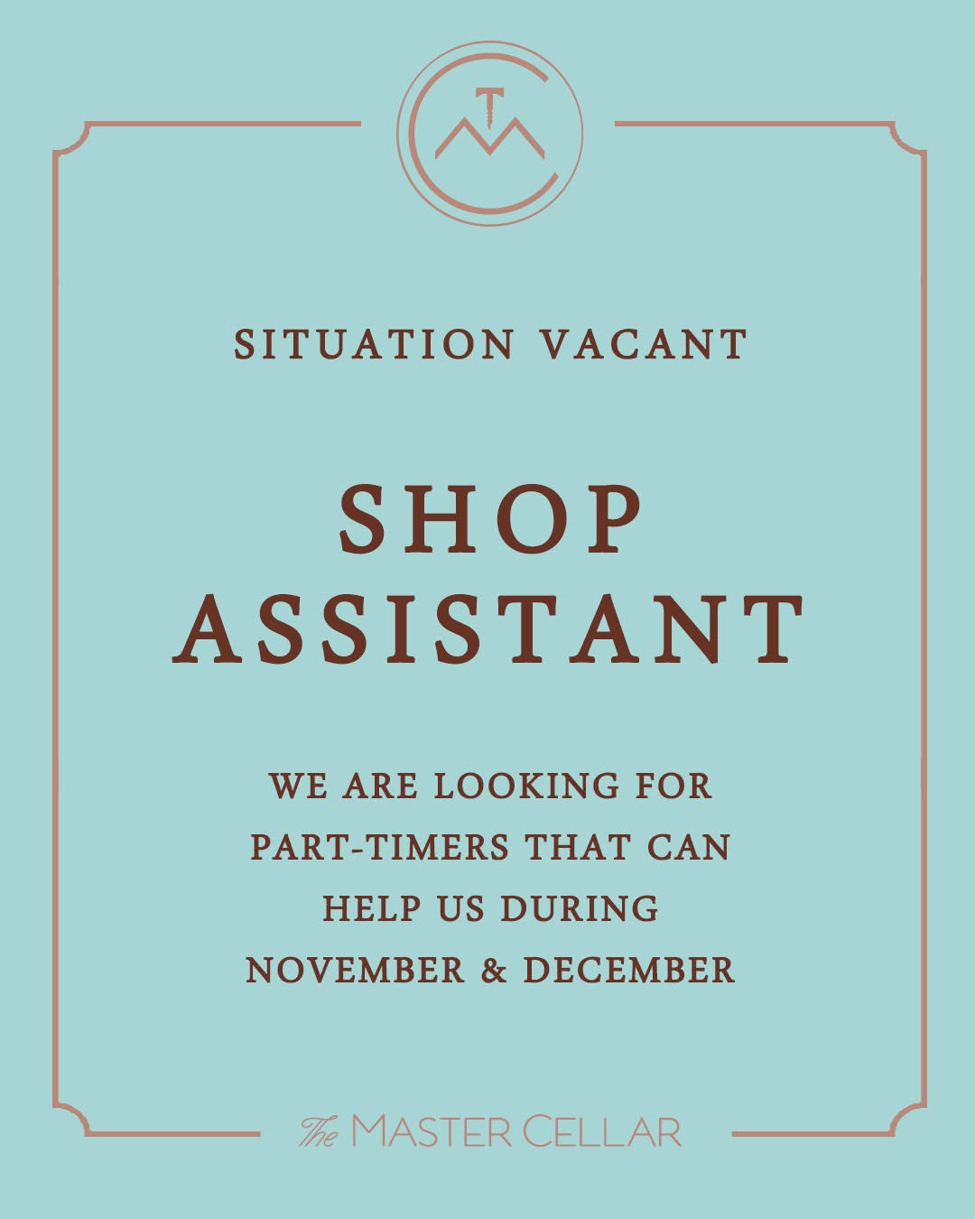 Shop Assistant job in Malta