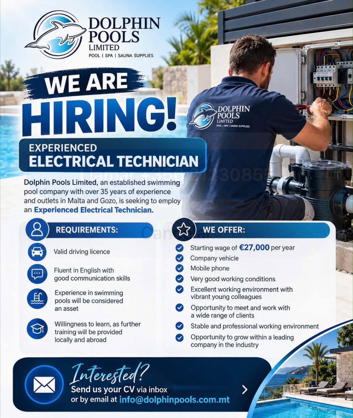 Electrical Technician job in Malta