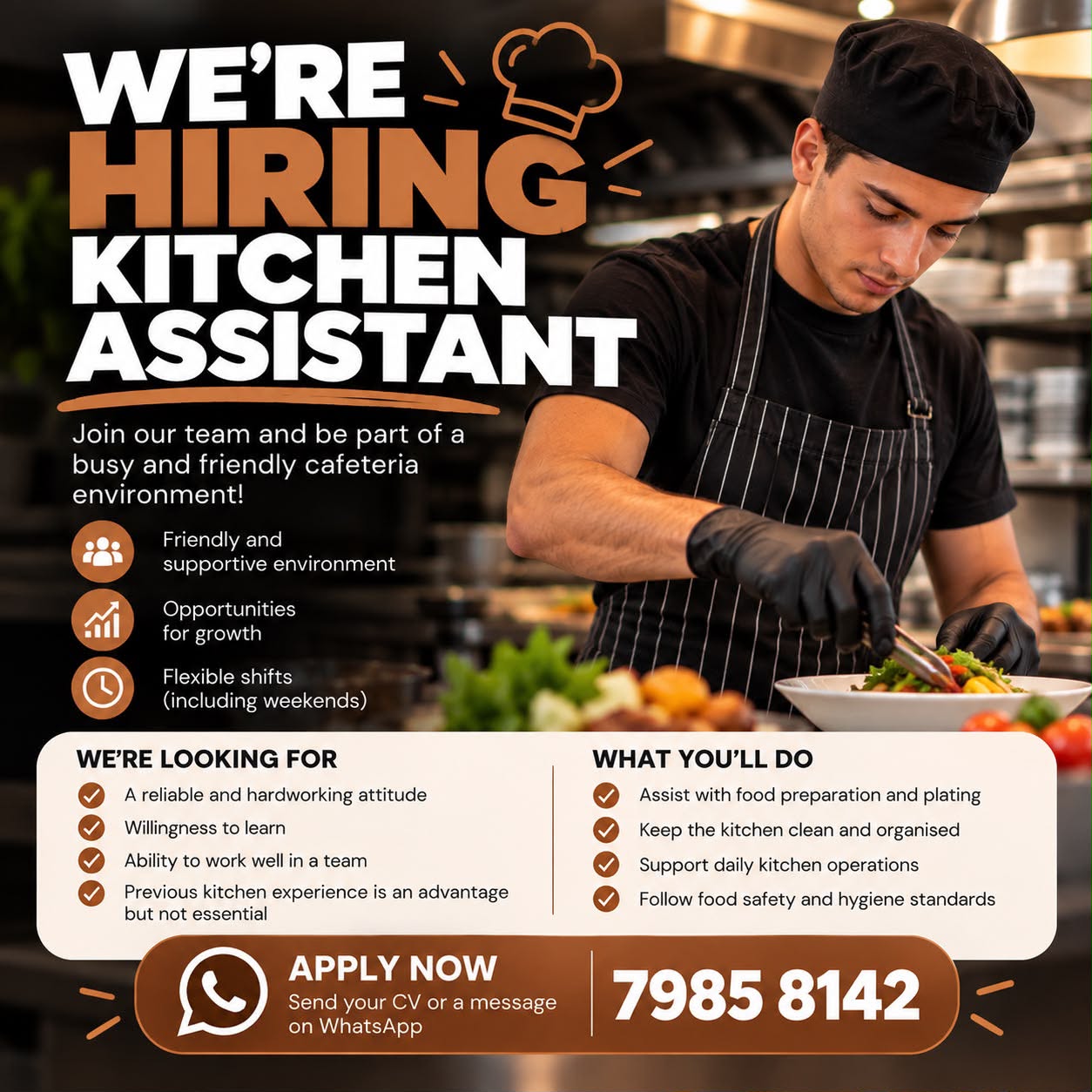 Kitchen Assistant job in Malta